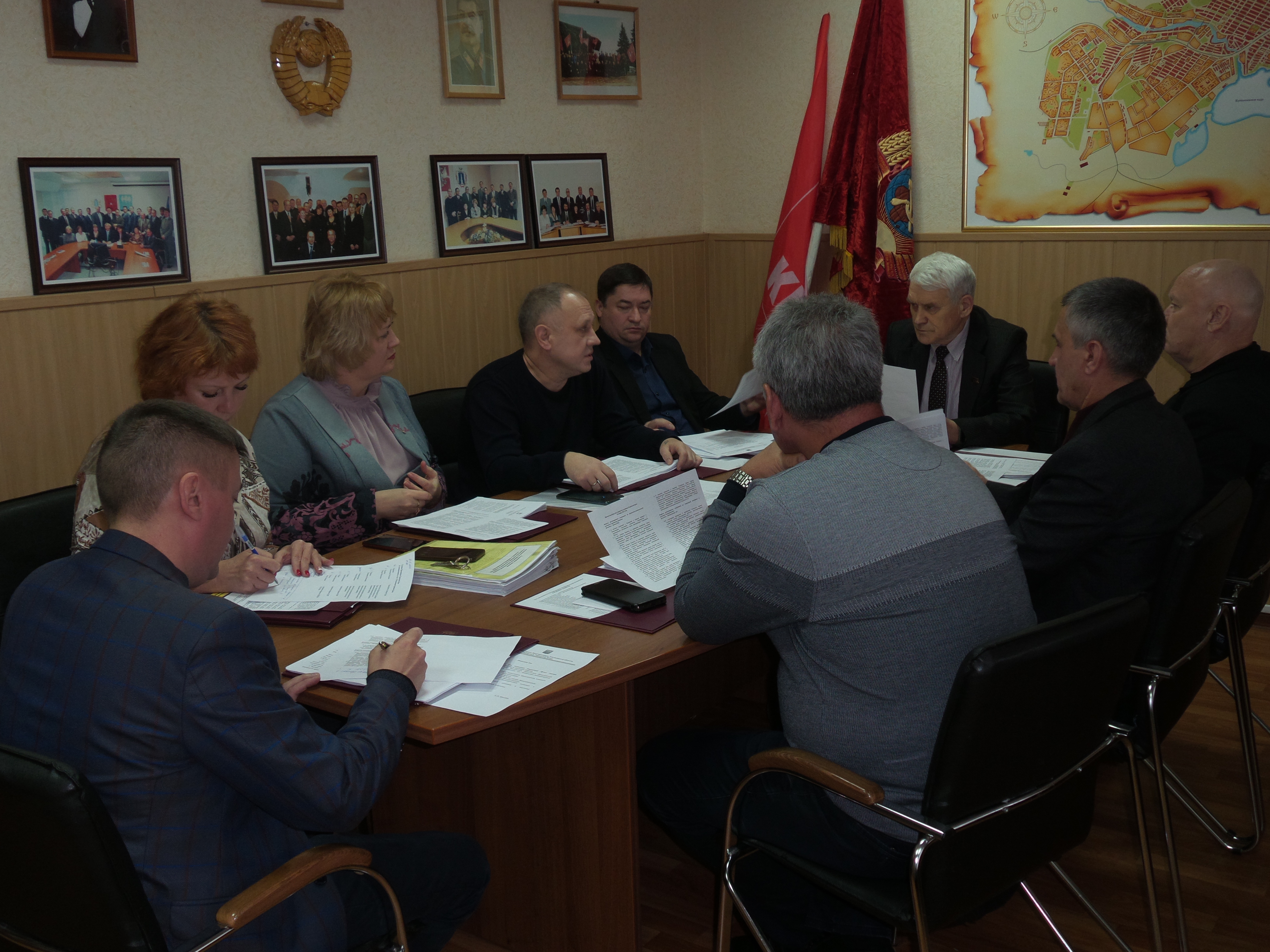 Заседание Президиума Городской Думы